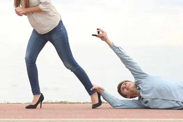 creepy guy proposing
