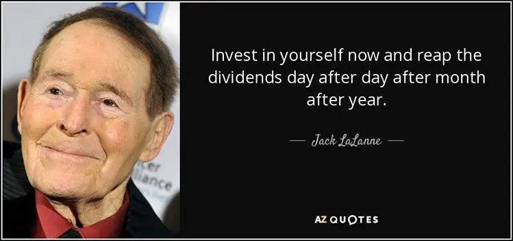 invest in yourself jack lallane