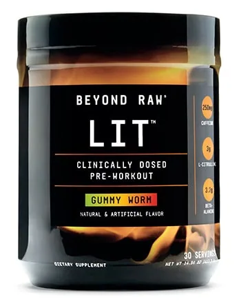 beyond raw lit best pre workouts