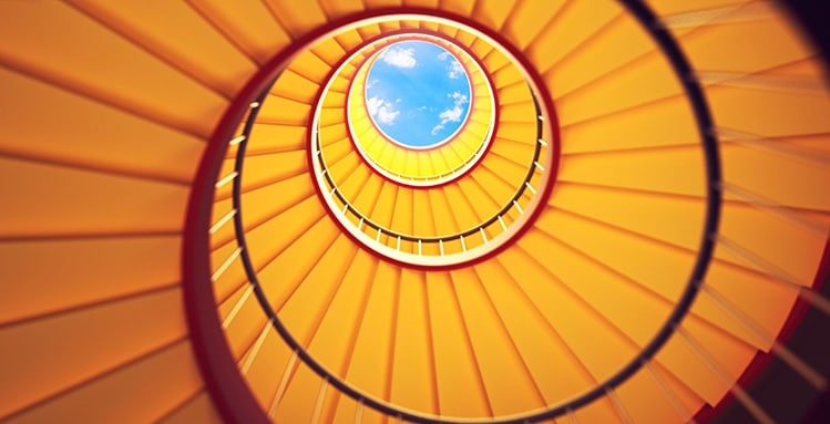 succeed with upward spirals