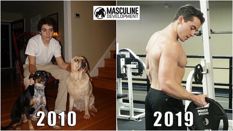 skinny to buff transformation