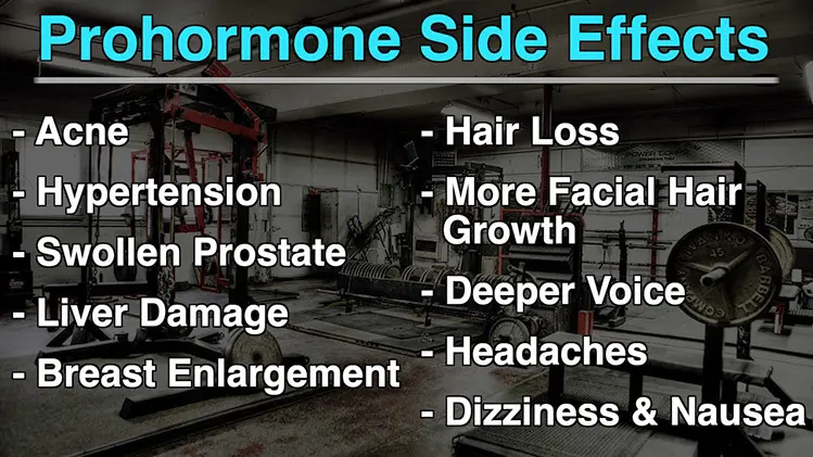 prohormones side effects